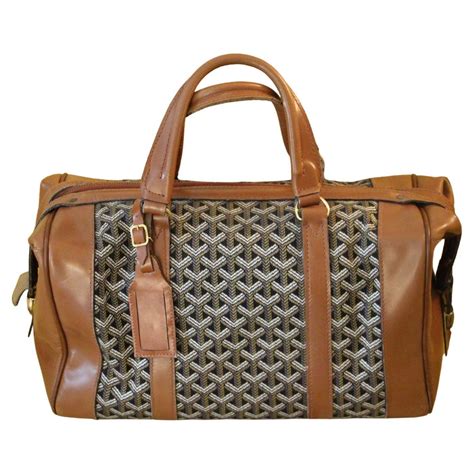 men's goyard duffle bag|goyard bag men price.